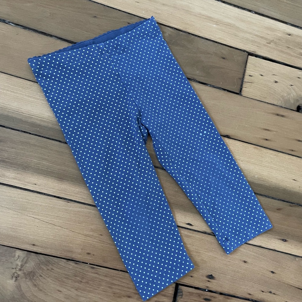 Tea Collection Cropped Polka Dot Leggings